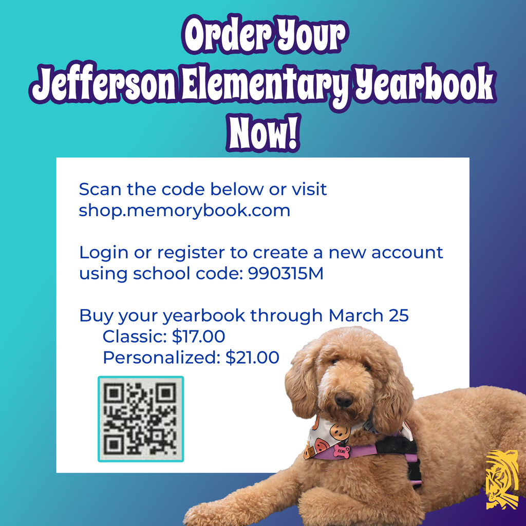 Jefferson yearbook flyer