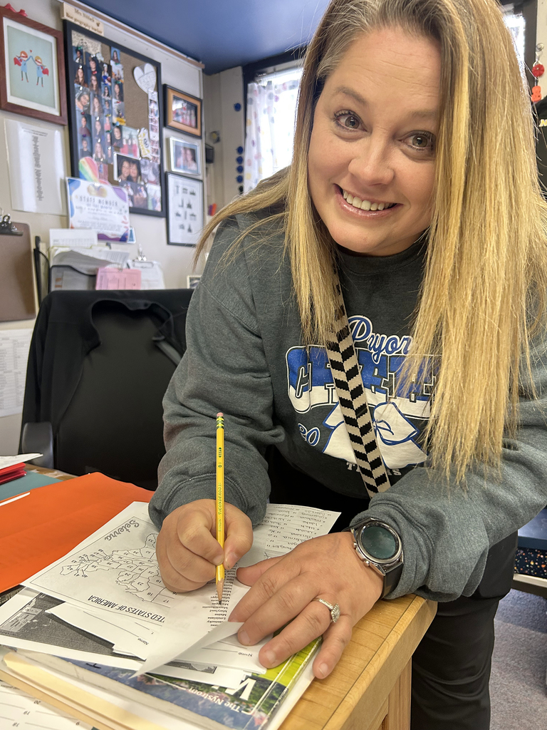 female teacher taking quiz