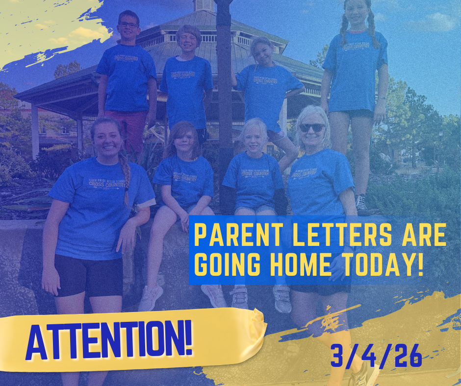 Rotation #4 ASP Parent Letters are going home today, 3/4/26. 