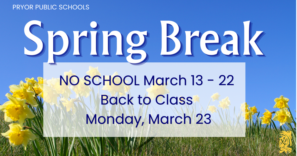 Spring break graphic