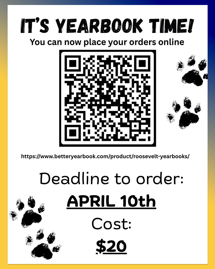 QR code for yearbook order