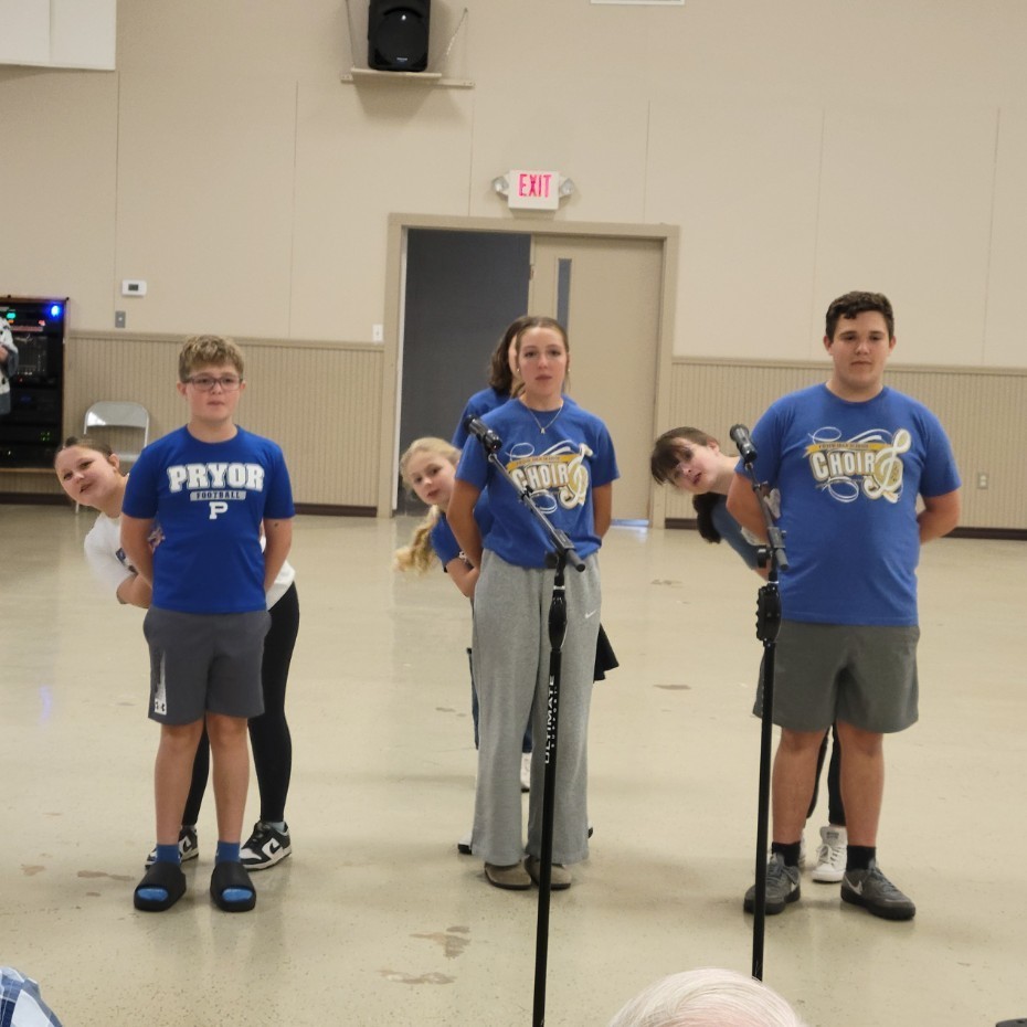 The von Trapp Children performing a preview at FBC.