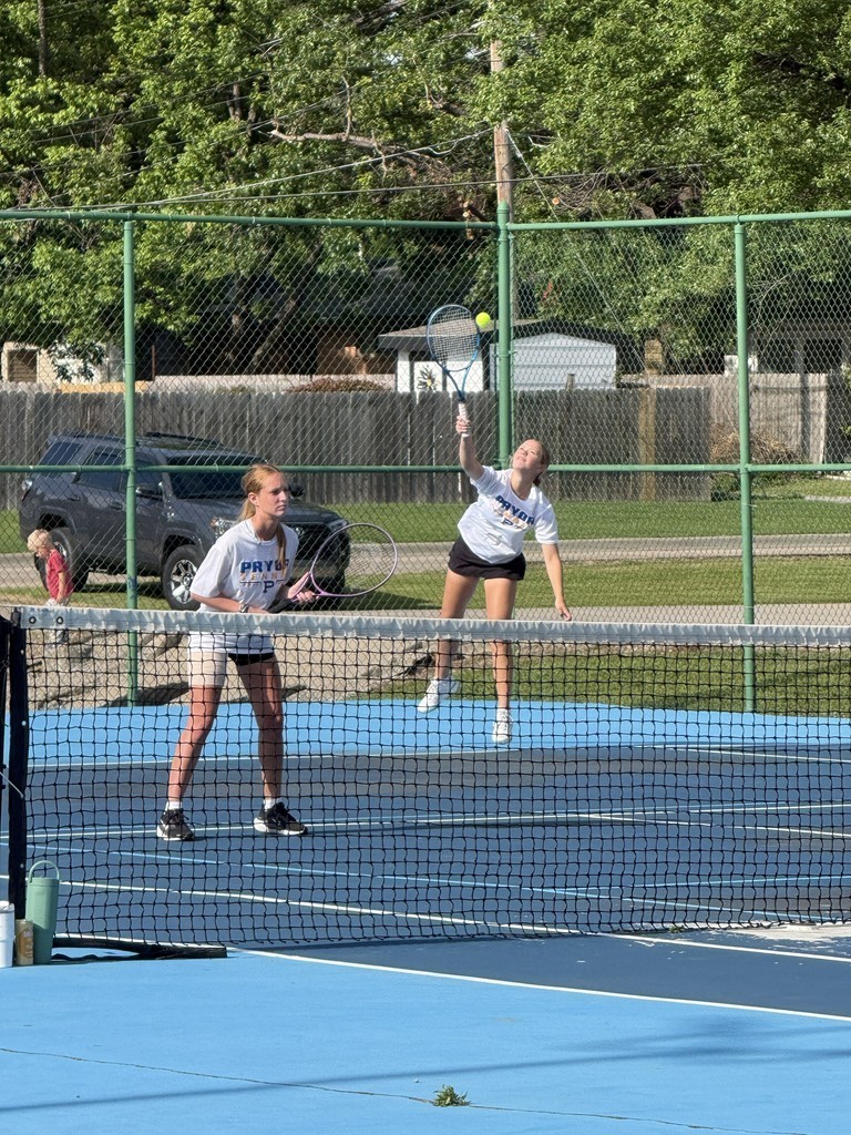 two players on court