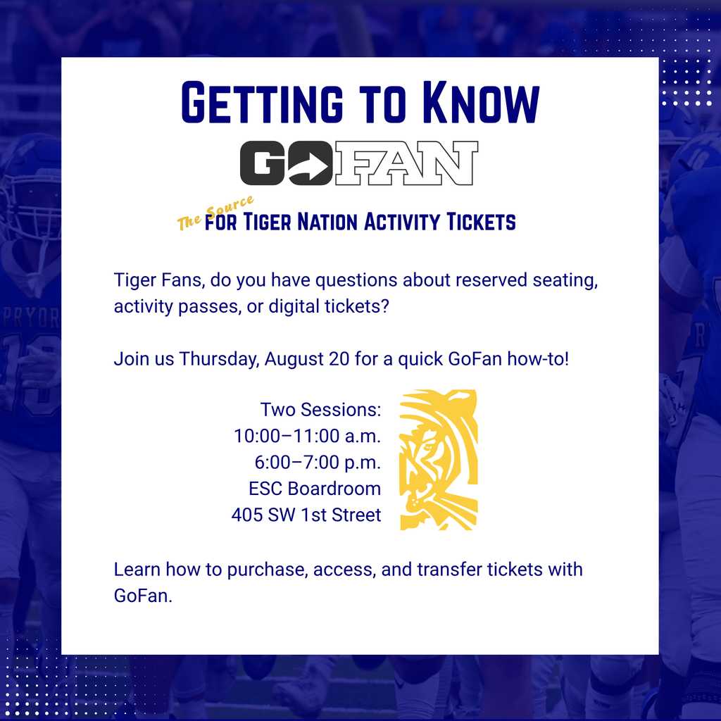 Go Fan Announcement 