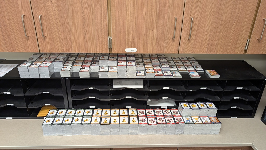 All cards are sorted and accounted for!