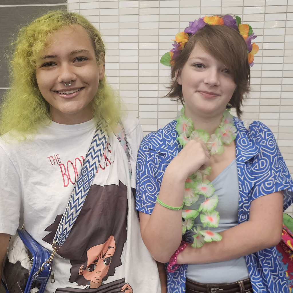two girls