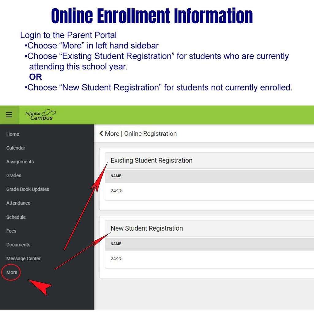Enrollment visual