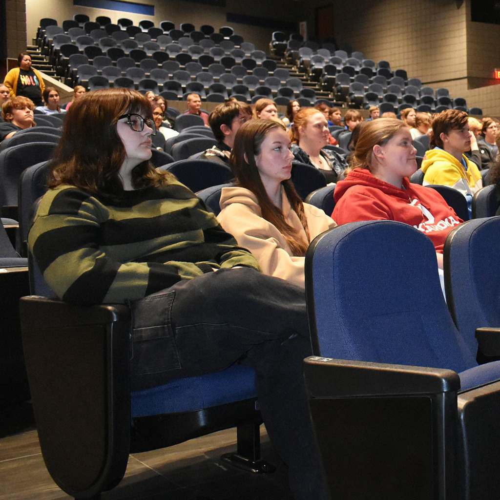 girls in audience