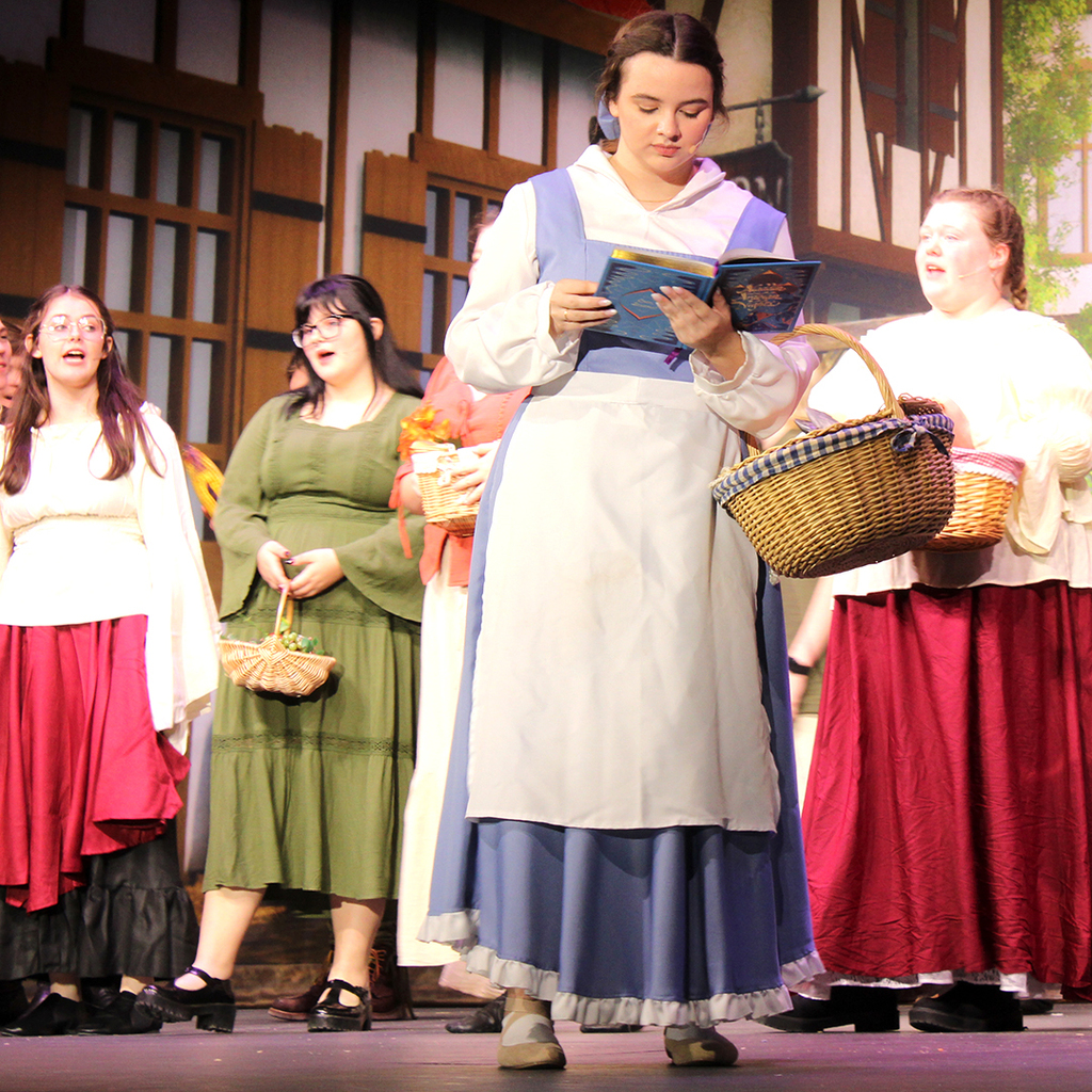 Belle reads