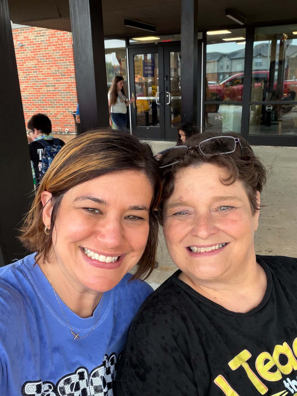 robin with assistant principal