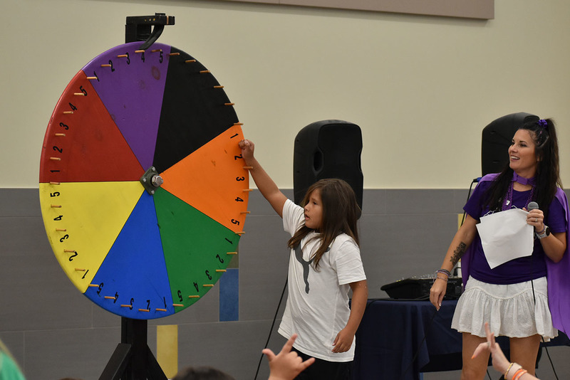 girl spins