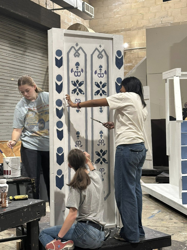 front side of the door