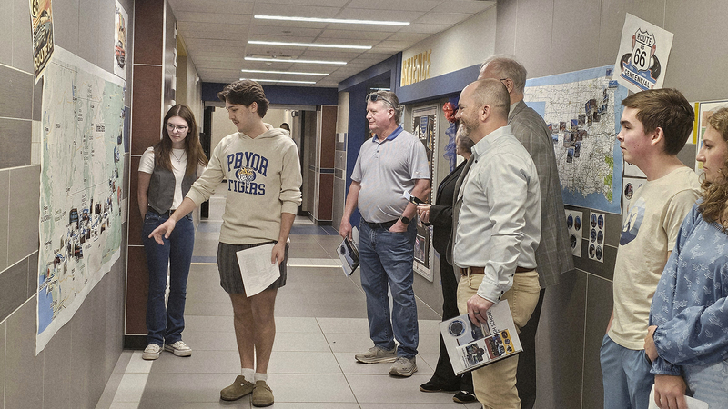 board and high school students