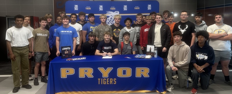 Rhett Taylor with his track teammates