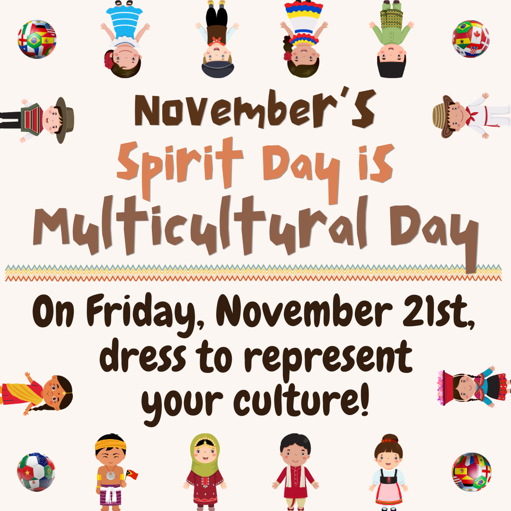 Text of image is same as the post. Small images of twelve children, dressed in the outfits of various cultures, surround the text. The four corners have small spheres decorated with many different flags - each different.