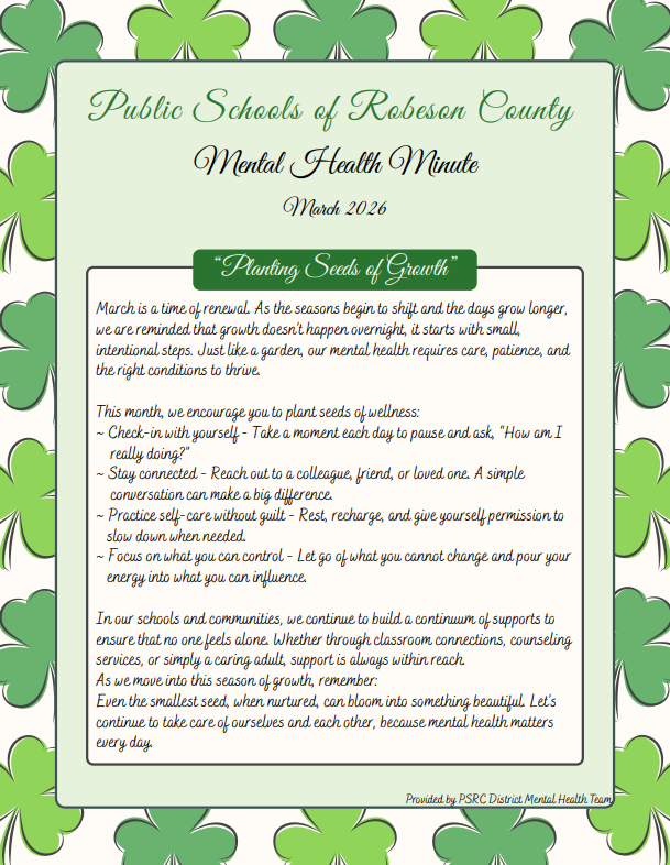 Mental Health Minute