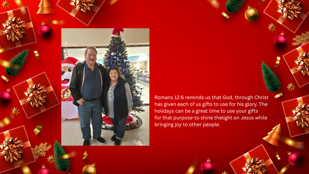 Mr & Mrs Taylor donate to East Robeson Angel Tree
