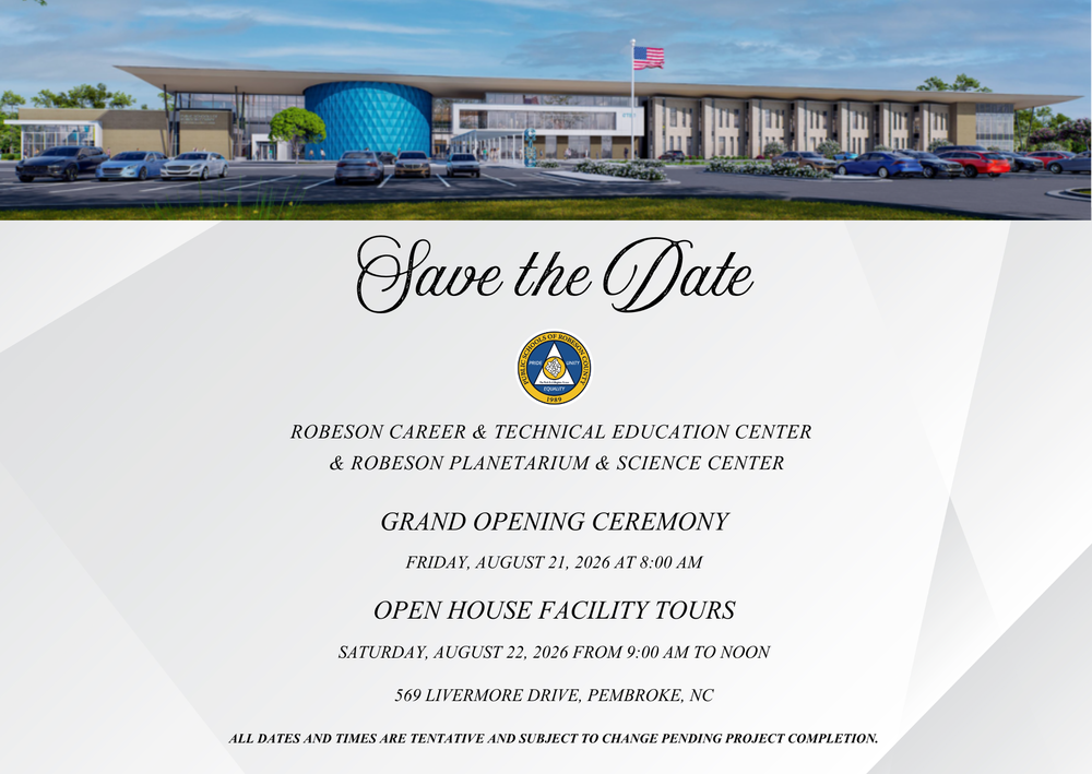 Grand opening flyer