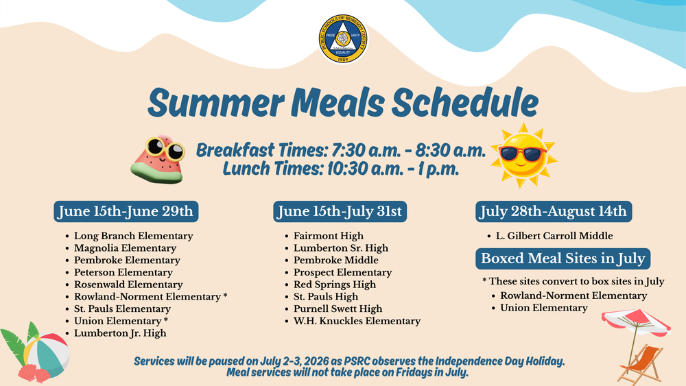 corrected summer meals flyer