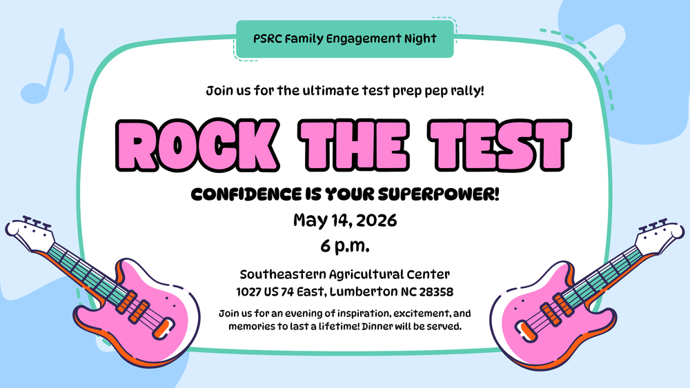 Rock the test flyer