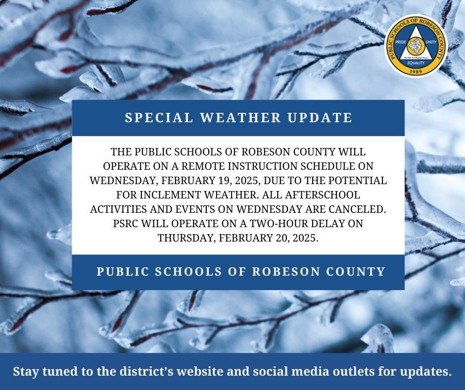 Special Weather Update