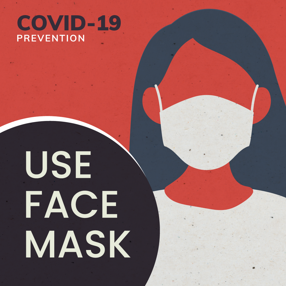 Covid-19 prevention use face mask