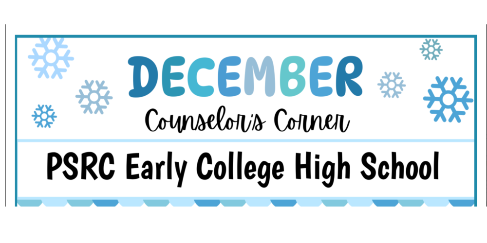 December Counselor's Corner