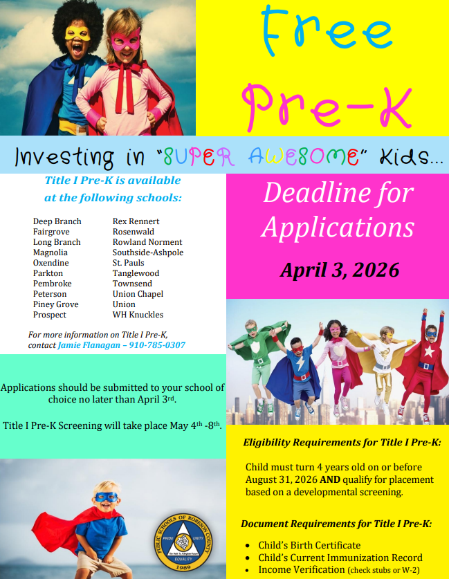 free prek flyer