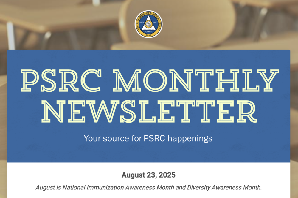 PSRC Monthly Newsletter