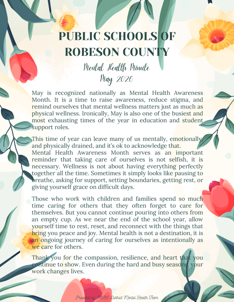 Mental Health Minute