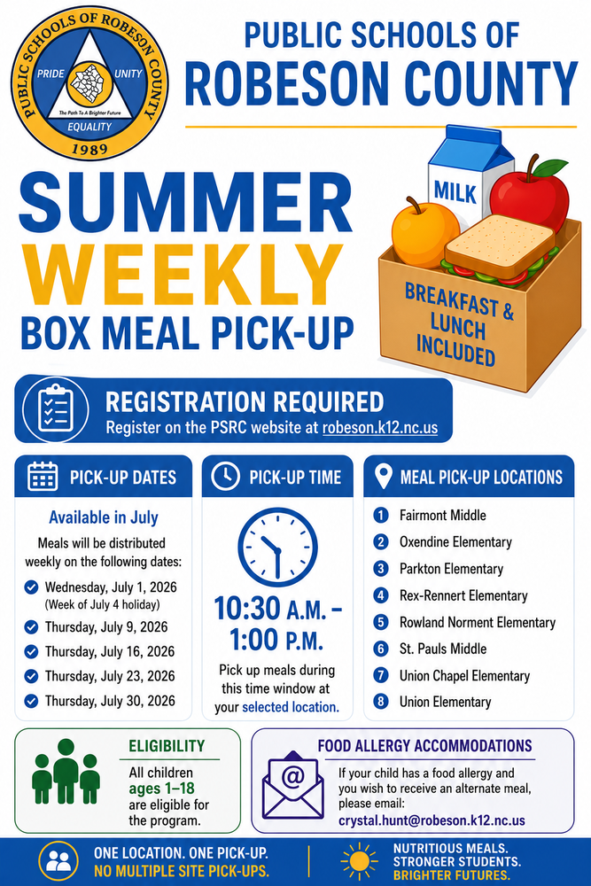 Summer meal program