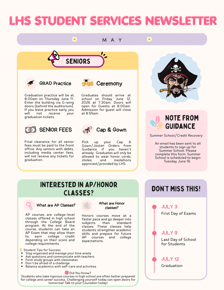 May newsletter