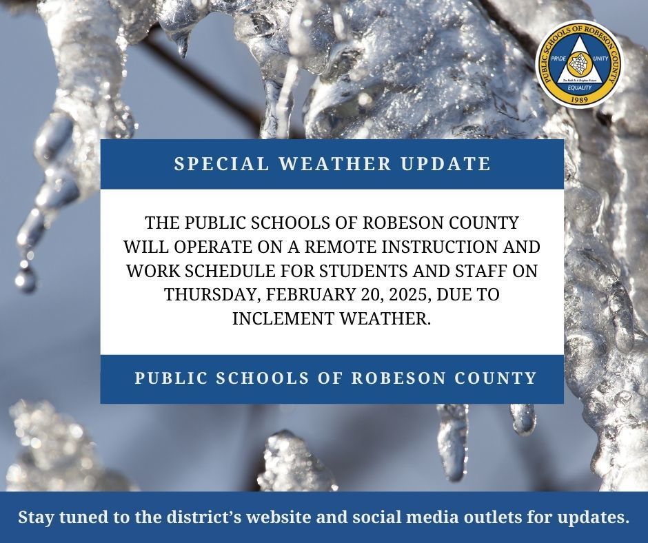 Special Weather update flyer