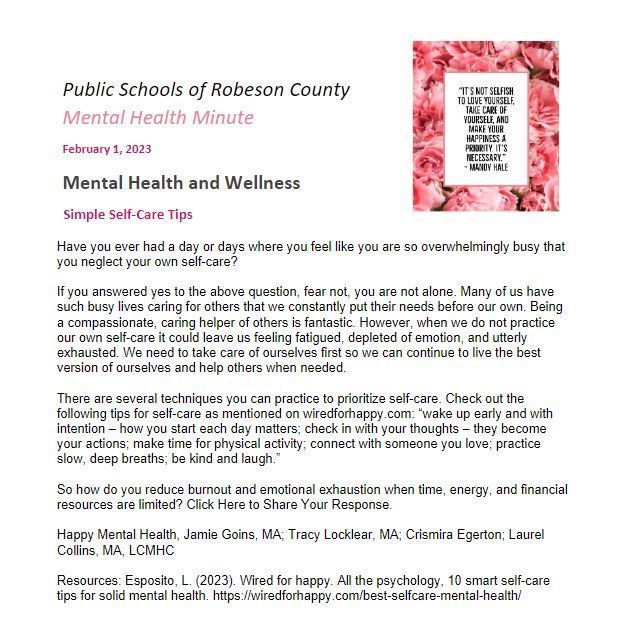February Newsletter