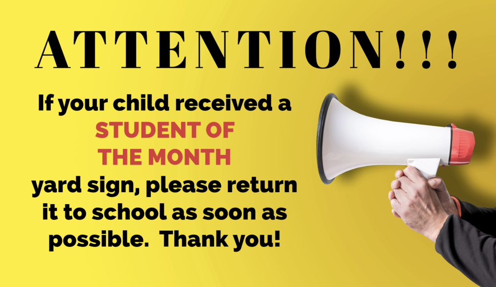 Student of the Month