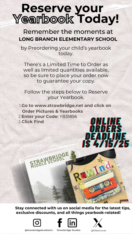 Yearbook Flyer