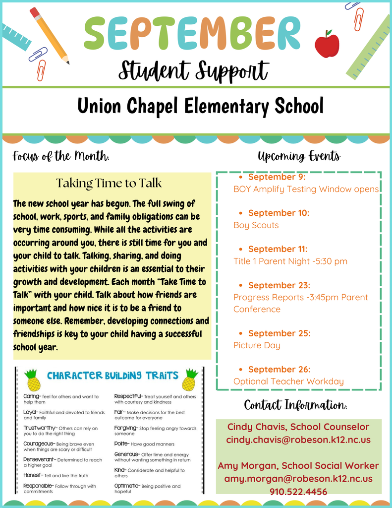 September Student Support