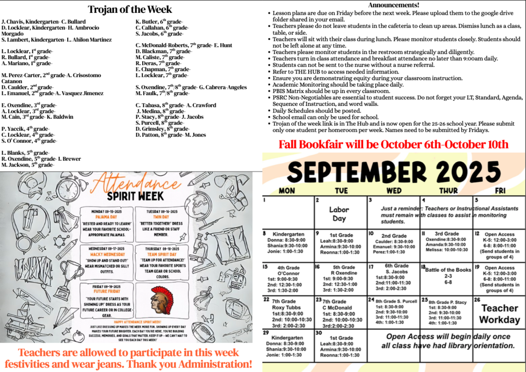 Weekly Newsletter