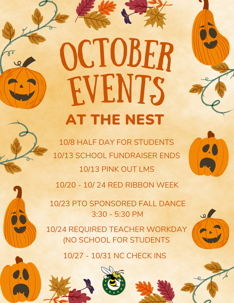 October events at the nest.