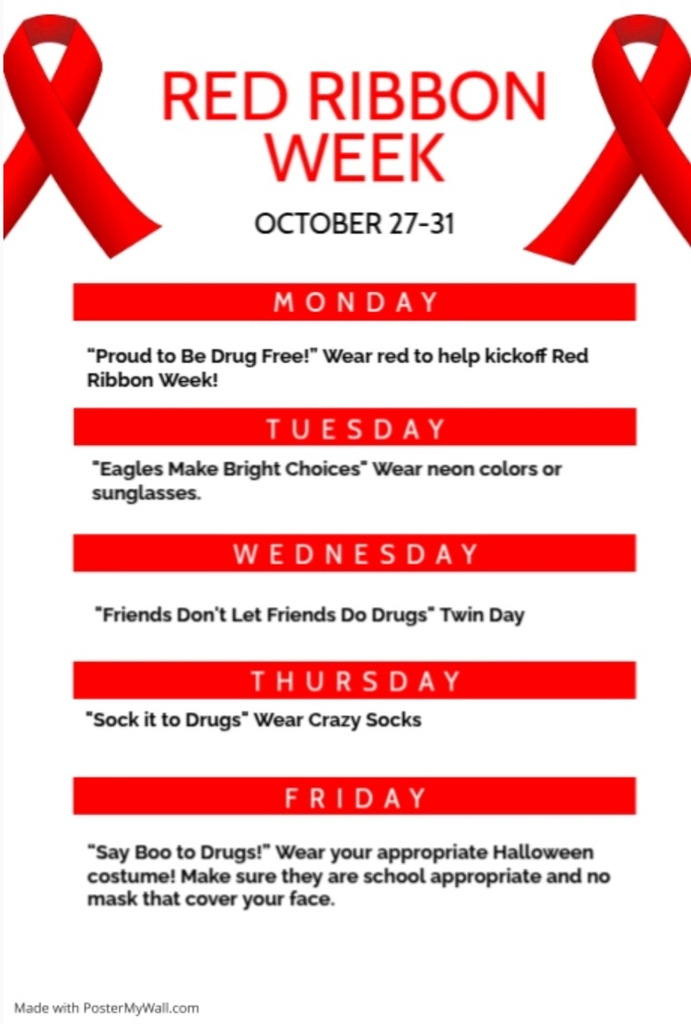 Red Ribbon Week Flyer