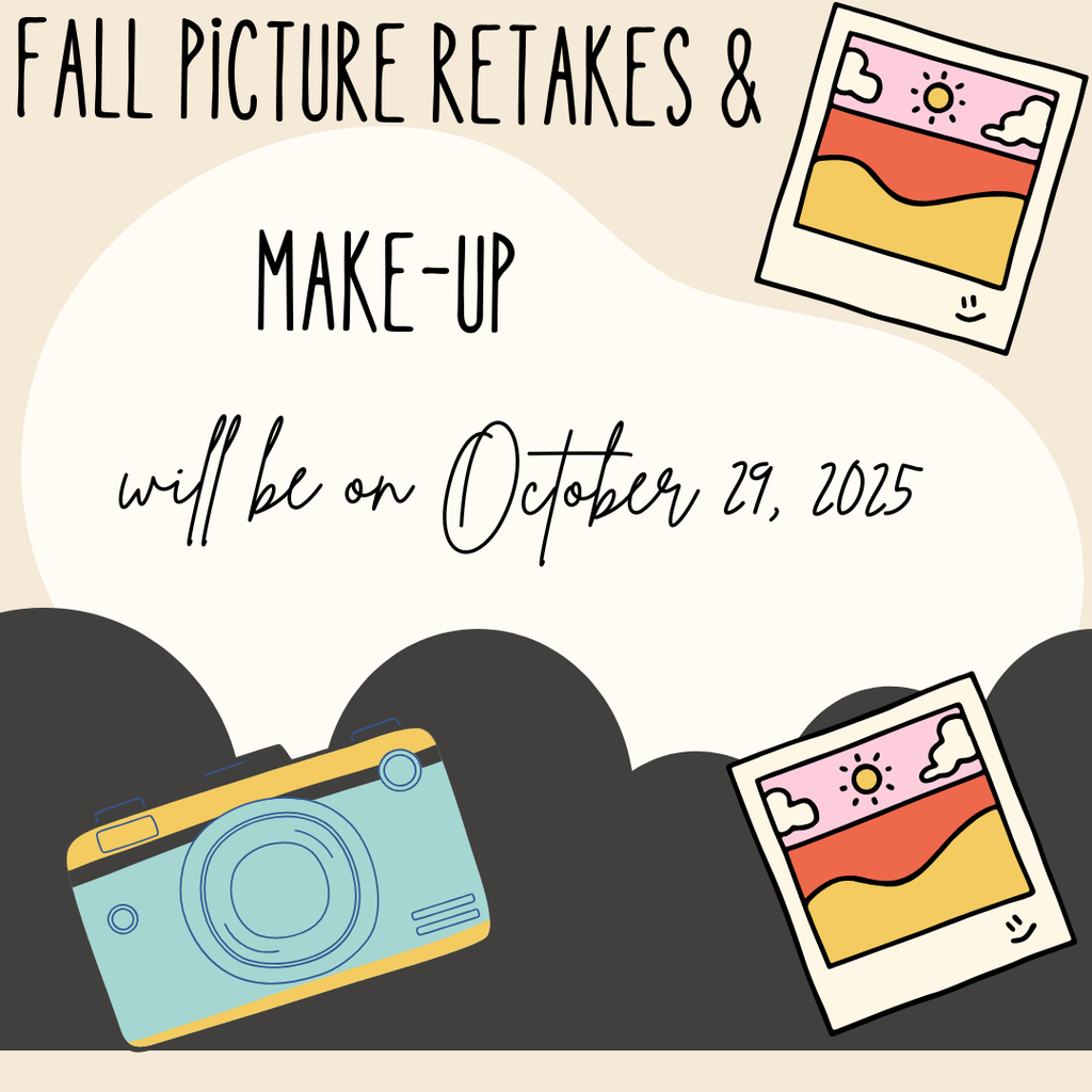 Fall Picture Retake Flyer