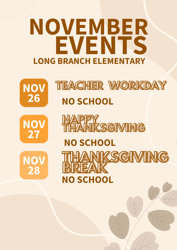 November Event Flyer