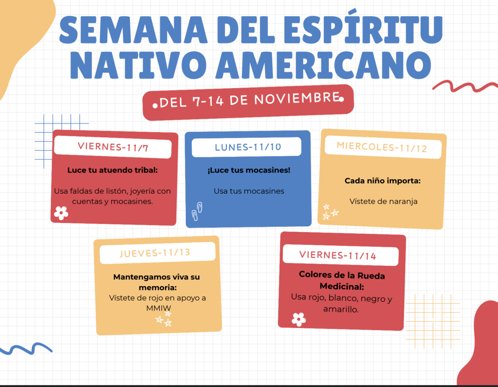 Native American Spirit Week