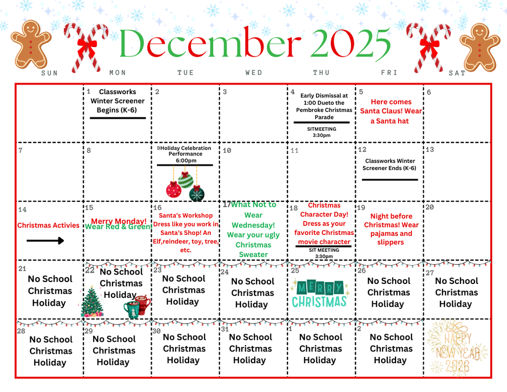 December Calendar