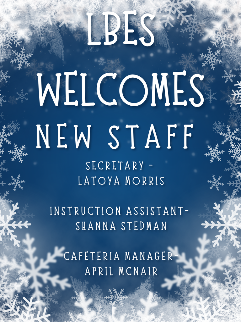 New Staff Flyer