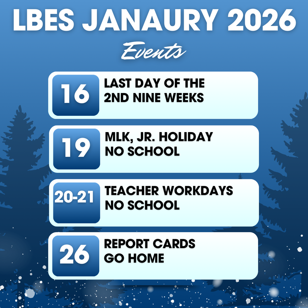 January Calendar of Events