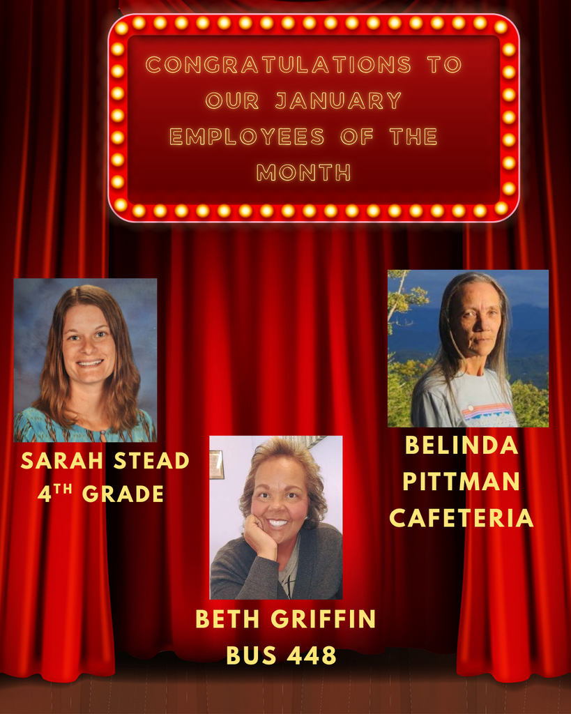 January Employee of the Month Flyer