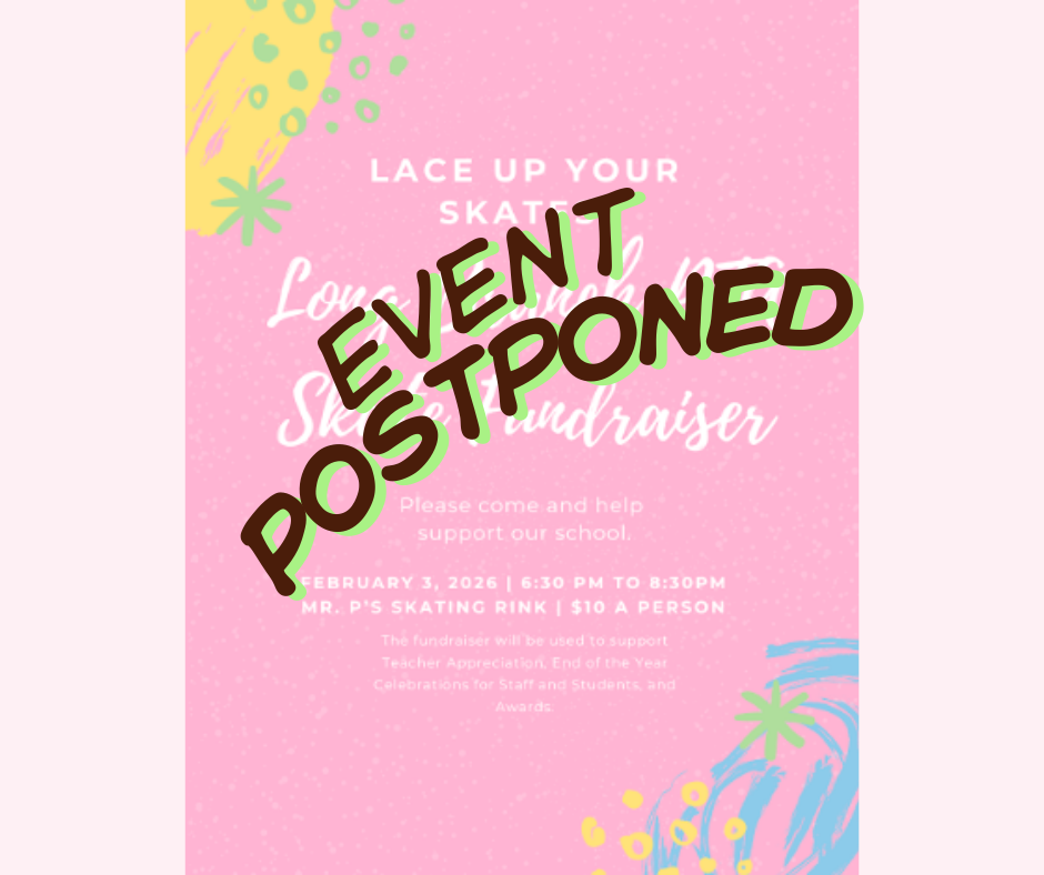 Skate Night Postponed Flyer