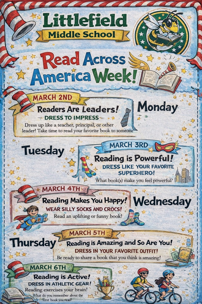 Read Across America at Littlefield Middle