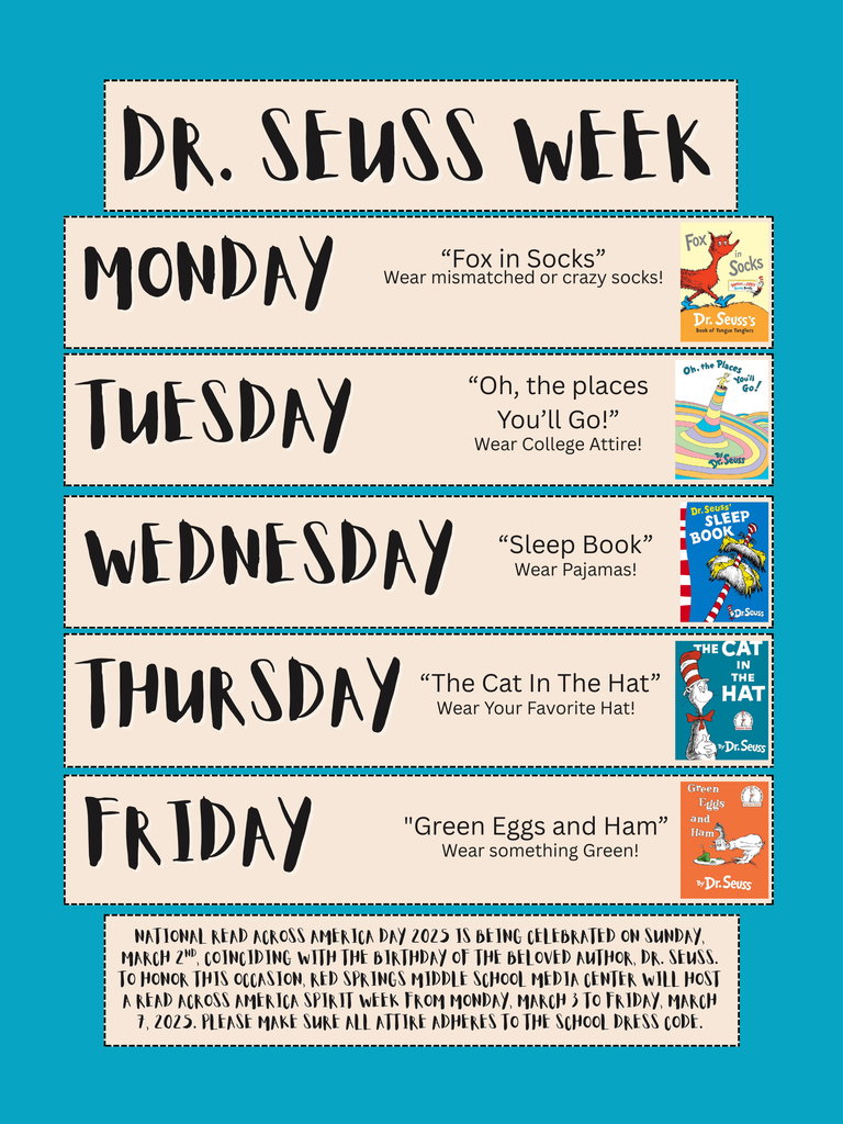 Dr. Seuss flyer